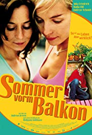 Sommer vorm Balkon